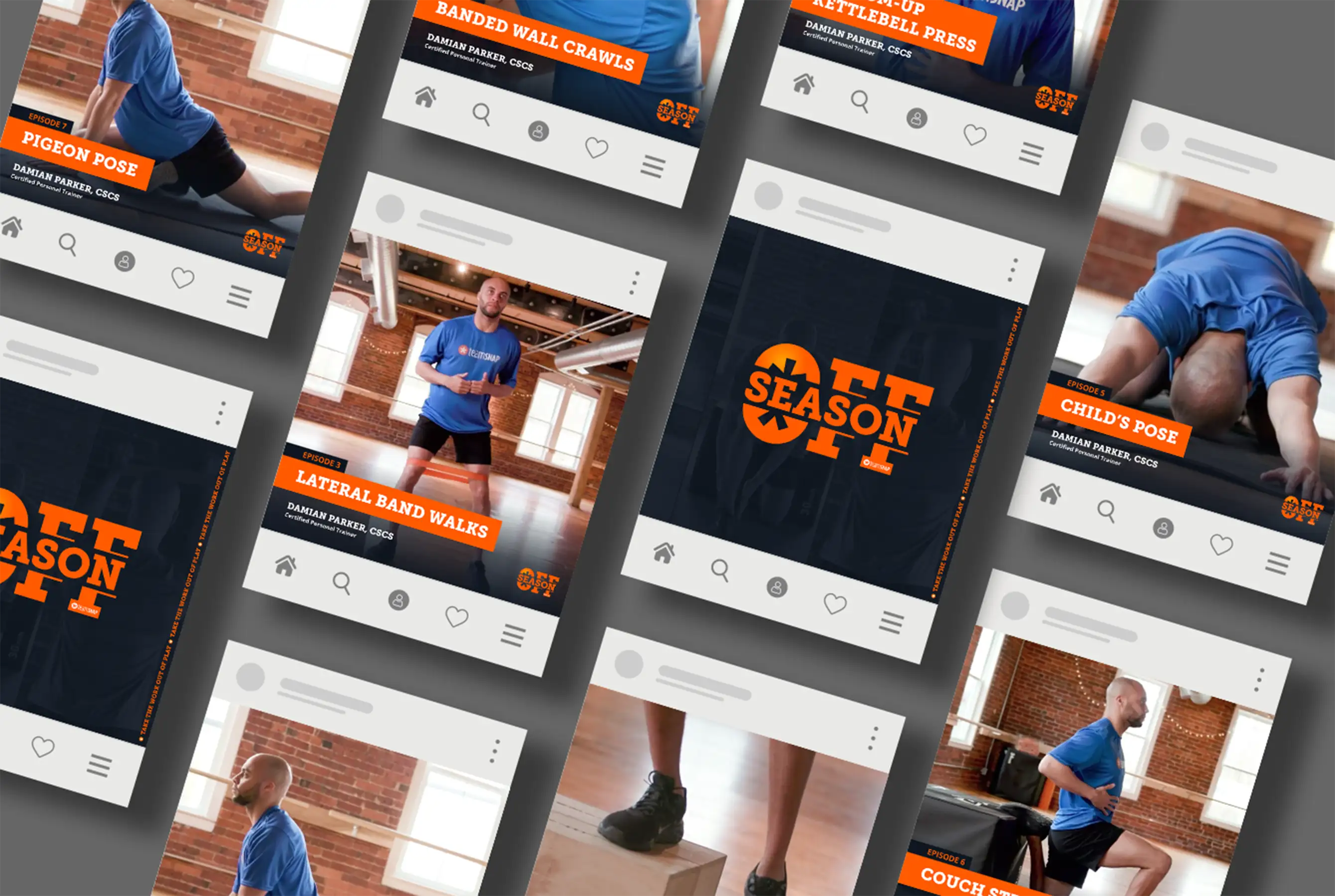 TeamSnap Off-Season Social ads